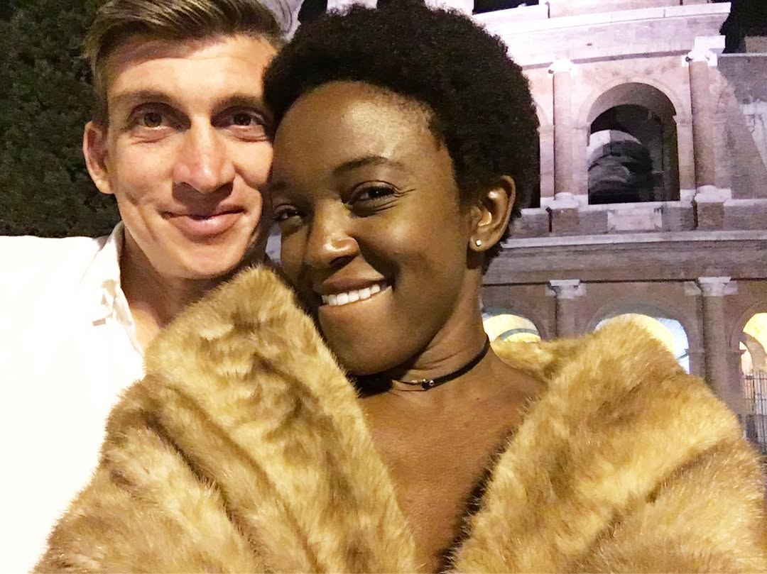 Ted Dolan and Krys Marshall in a selfie.