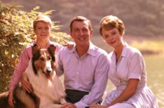 Jon Provost, Hugh Reilly, June Lockhart in Lassie