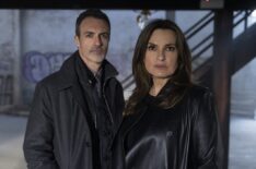 Reid Scott as Detective Vincent Riley, Mariska Hargitay as Captain Olivia Benson — 'Law & Order' Season 24 Episode 19 'Play With Fire Pt. 1'