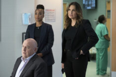 Dean Norris as Randall Stabler, Danielle Moné Truitt, Mariska Hargitay as Olivia Benson — 'Law & Order: Organized Crime' Season 5