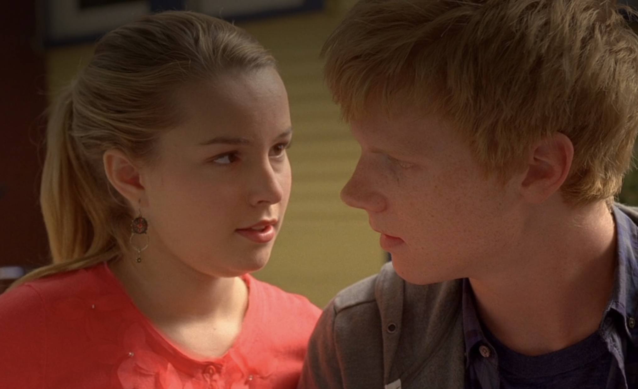 Bridgit Mendler and Adam Hicks in 'Lemonade Mouth'