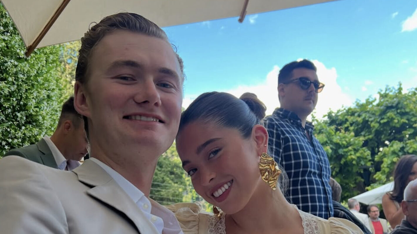 Lola Consuelos and her boyfriend Cassius Kidston