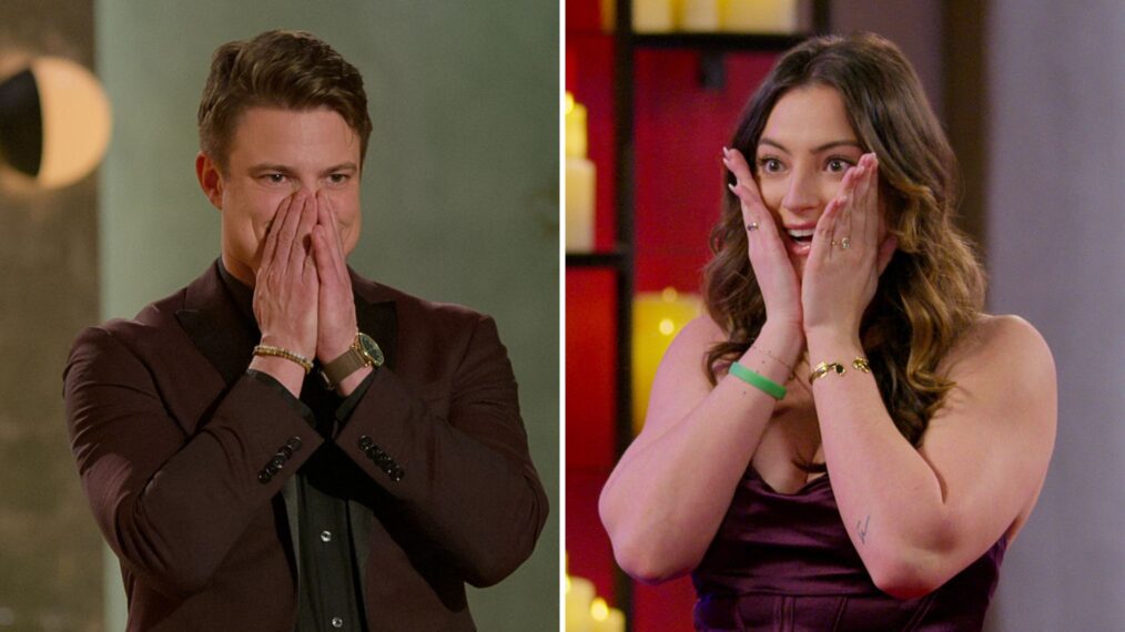 Ben Mezzenga and Monica Danus on Love Is Blind Season 8