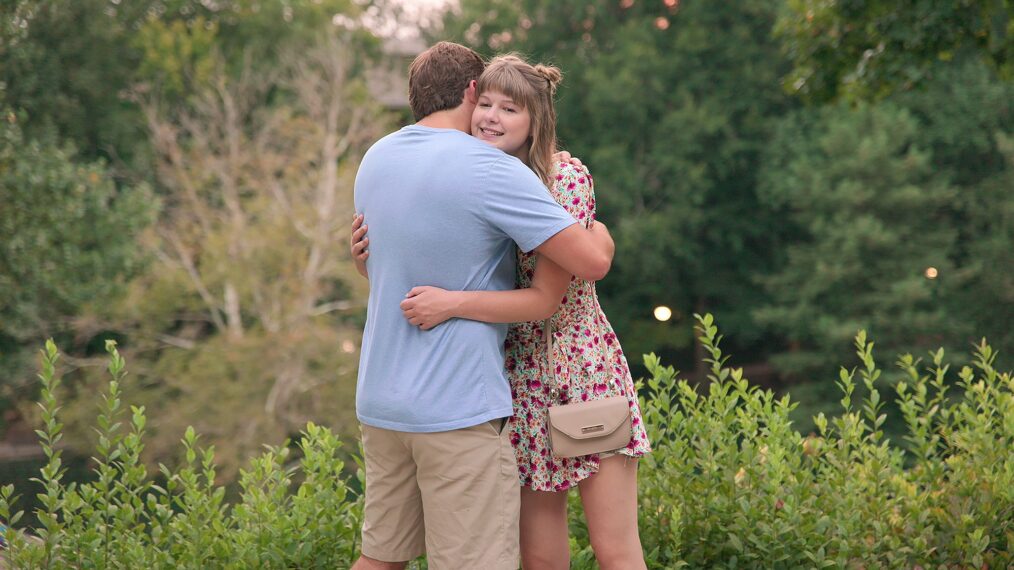 Peter and Kaelynn in episode 5 of Love on the Spectrum