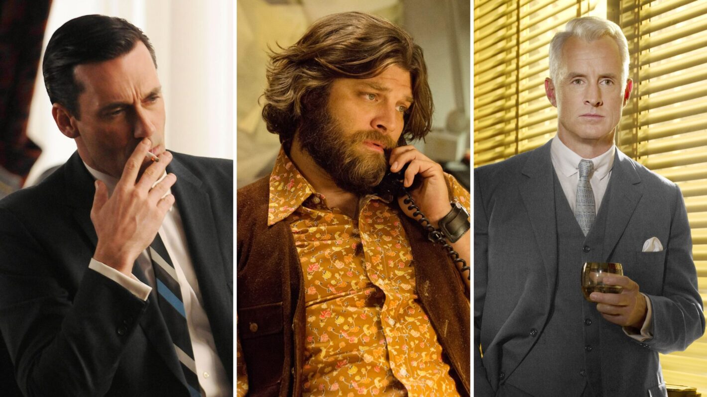 Jon Hamm, Jay R. Ferguson, and John Slattery of 'Mad Men'