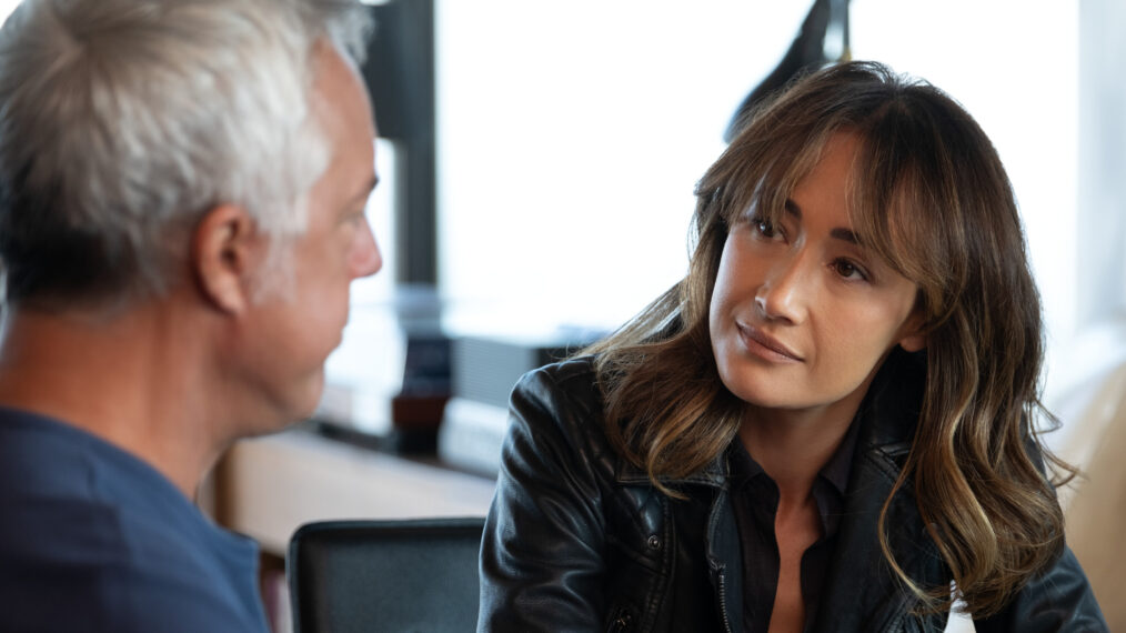 Harry Bosch (Titus Welliver) and Renee Ballard (Maggie Q) in Bosch: Legacy