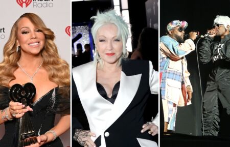 Mariah Carey, Cyndi Lauper, and OutKast