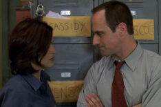 Mariska Hargitay and Christopher Meloni in Season 1 Episode 10 of 'Law & Order: SVU'