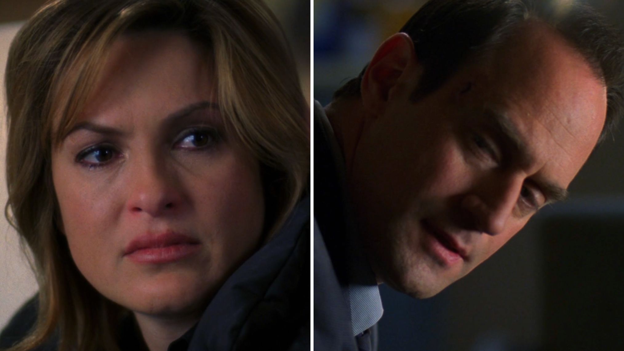 Mariska Hargitay and Christopher Meloni in Season 7 Episode 19 of 'Law & Order: SVU'