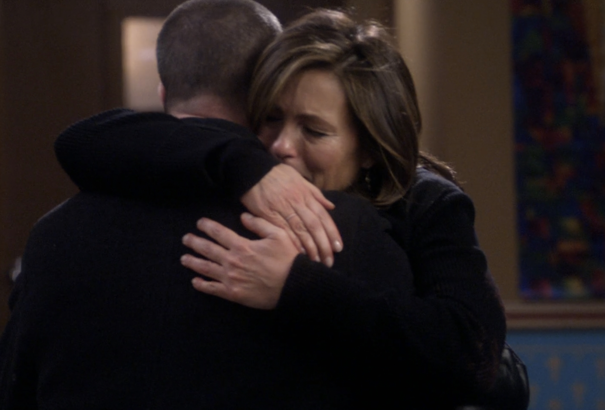Mariska Hargitay and Christopher Meloni in Season 12 Episode 17 of 'Law & Order: SVU'