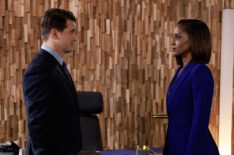 Jason Ritter and Skye P. Marshall in 'Matlock' Season 1 Episode 16 - 'The Johnson Case'