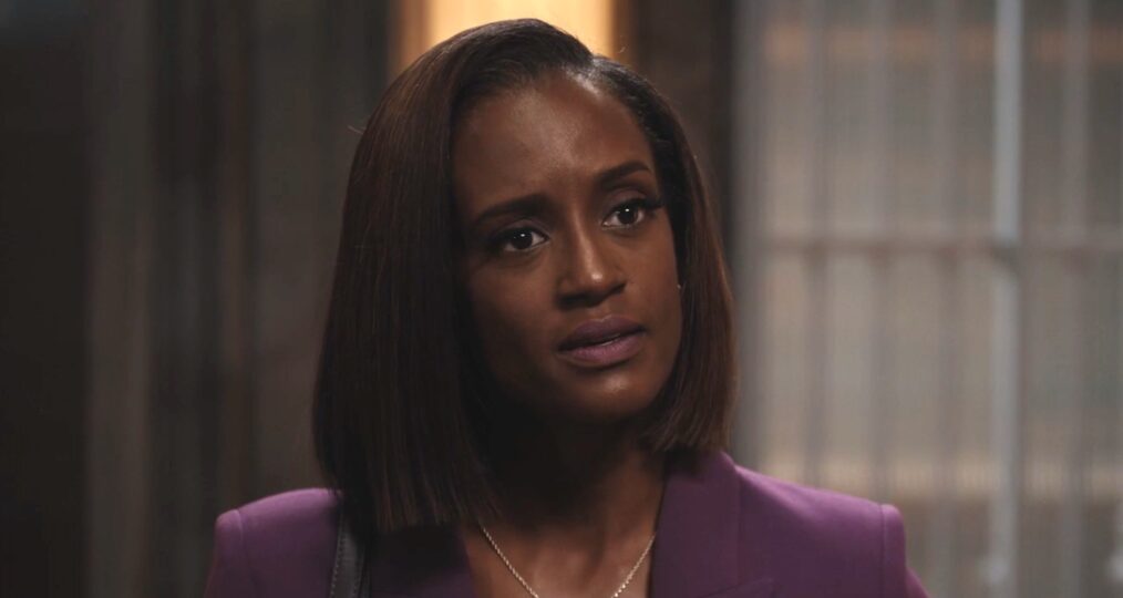 Skye P. Marshall as Olympia in the 'Matlock' Season 1 finale