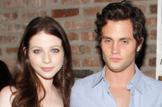 Michelle Trachtenberg and Penn Badgley