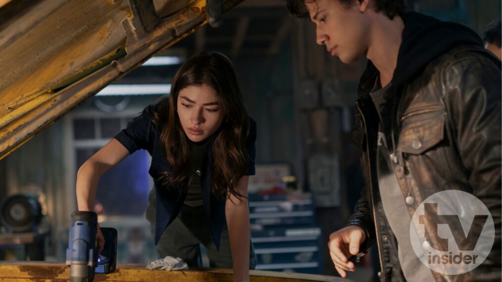 Melissa Collazo and Uriah Shelton in 'Motorheads'