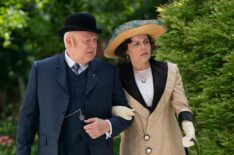 Thomas Craig as Chief Constable Brackenreid and Arwen Humphreys as Margaret Brackenreid in 'Murdoch Mysteries' - Season 18 Episode 4