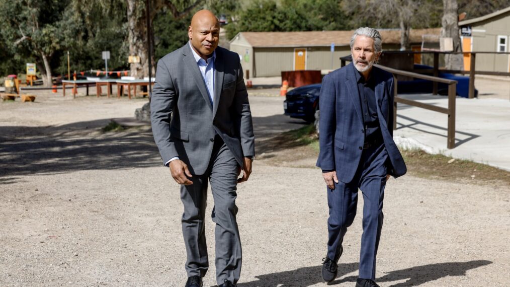 LL COOL J as Sam Hanna and Gary Cole as NCIS Special Agent Alden Parker — 'NCIS' Season 22 Episode 18 