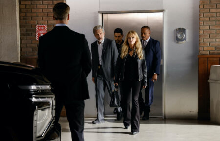 Gary Cole as NCIS Special Agent Alden Parker, Wilmer Valderrama as NCIS Special Agent Nicholas “Nick” Torres, Rebecca De Mornay as Carla Marino., and Rocky Carroll as NCIS Director Leon Vance — 'NCIS' Season 22 Finale 