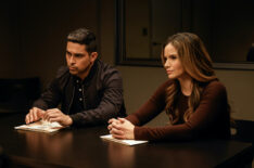 Wilmer Valderrama as NCIS Special Agent Nicholas “Nick” Torres and Katrina Law as NCIS Special Agent Jessica Knight — 'NCIS' Season 22 Finale 'Nexus'