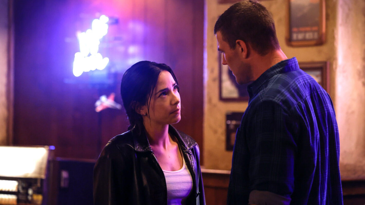 Mariel Molino as Cecilia “Lala” Dominguez and Austin Stowell as Leroy Jethro Gibbs — 'NCIS: Origins' Season 1 Finale