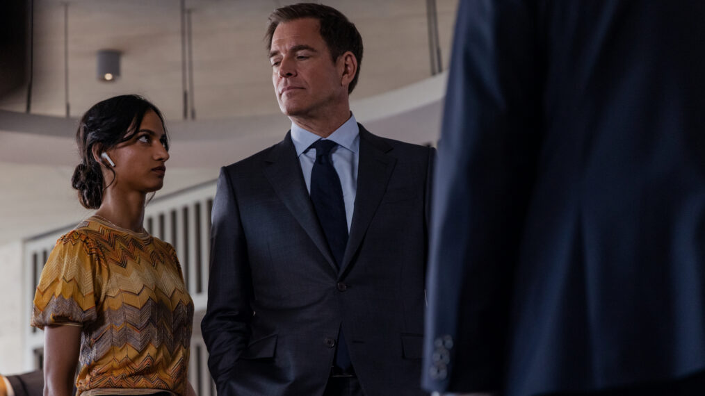 Amita Suman as Claudette and Michael Weatherly as Tony Dinozzo — 'NCIS: Tony & Ziva' Series Premiere 
