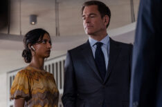 Amita Suman as Claudette and Michael Weatherly as Tony Dinozzo — 'NCIS: Tony & Ziva' Series Premiere 'No Country Is Safe'