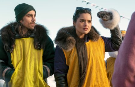 Braeden Clarke and Anna Lambe in 'North of North' Season 1