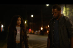 Paige Hurd and Lawrence Saint-Victor in 'The Accused'