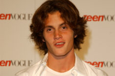 Actor Penn Badgley arrives at the Teen Vogue party celebrating the magazine's first annual 'Young Hollywood' issue at a private residence September 5, 2003 in Beverly Hills, California.