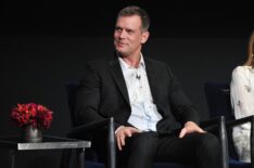 Actor Peter Krause speaks at the FYC Panel for Fox's '9-1-1' at Saban Media Center on June 4, 2018 in North Hollywood, California.