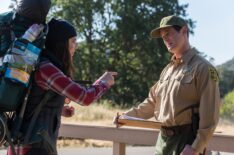 Lauren Graham, Peter Krause in 'Gilmore Girls: A Year in the Life'