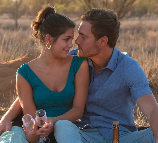 Peter Weber and Hannah Ann Sluss