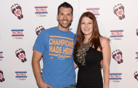 Brendon Villegas and Rachel Reilly attend the Bobs From Skechers Summer Soiree