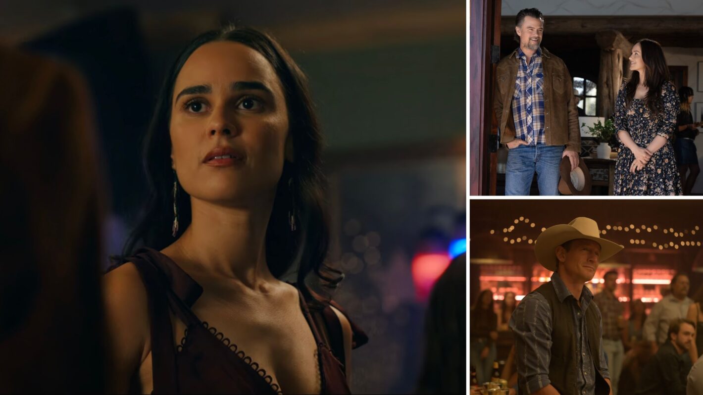 Marianly Tejada as Ellie; Josh Duhamel as Staten, Minka Kelly as Quinn, Philip Winchester as Sheriff Dan Brigman