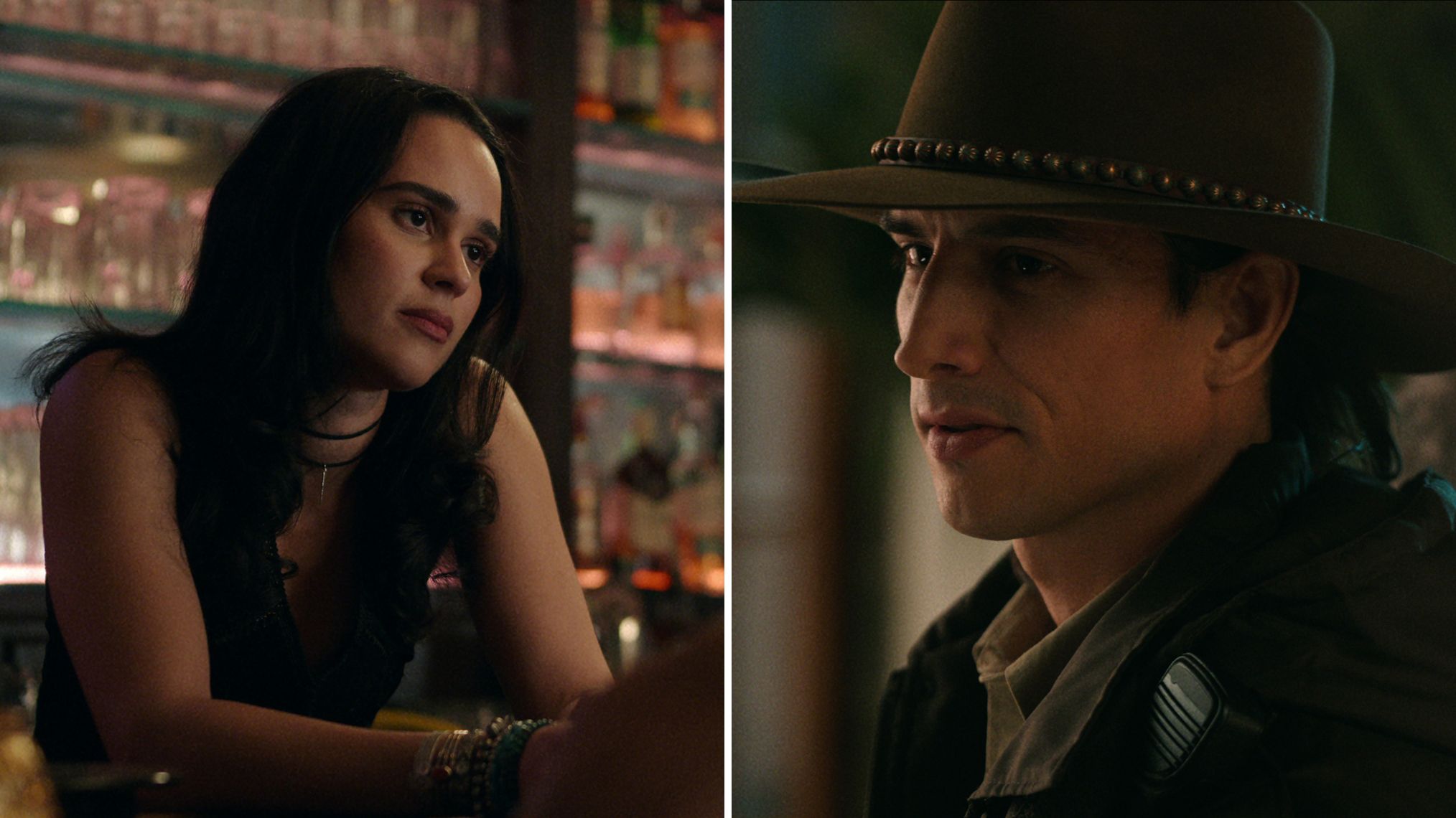 Marianly Tejada and Justin Johnson Cortez in 'Ransom Canyon' Season 1