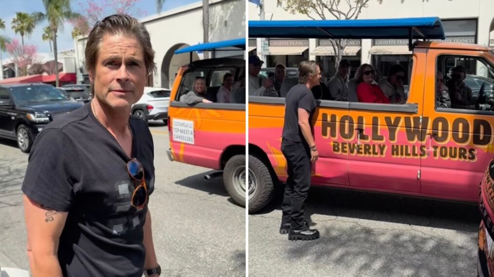 Rob Lowe Gets Mistaken for John Stamos by Tour Bus Driver – See His Reaction