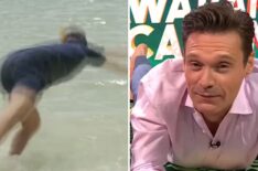 Ryan Seacrest Falls Twice in New 'Wheel of Fortune' Hawaii Video