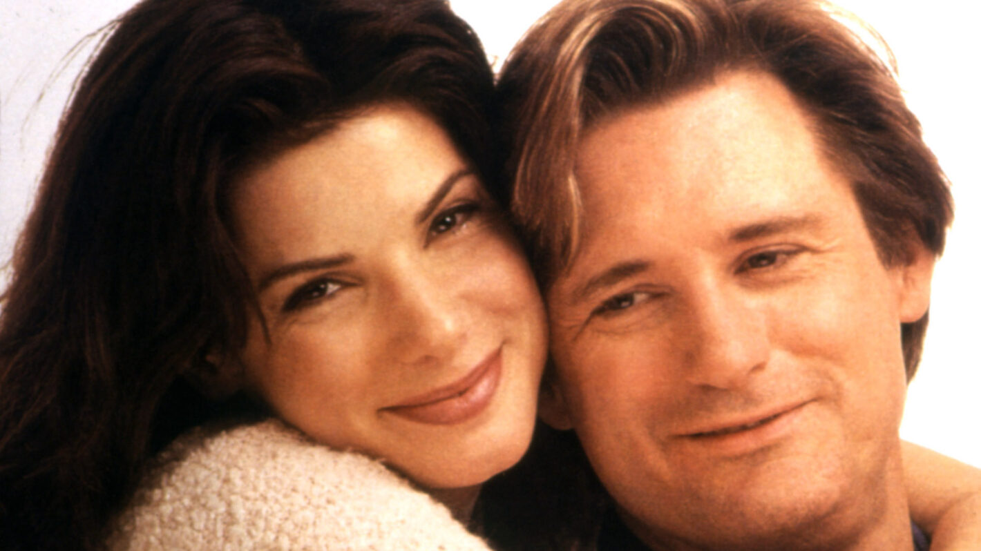 Sandra Bullock, Bill Pullman in 'While You Were Sleeping'