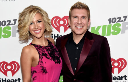 TV personalities Savannah Chrisley and Todd Chrisley attend KIIS FM's Jingle Ball 2014