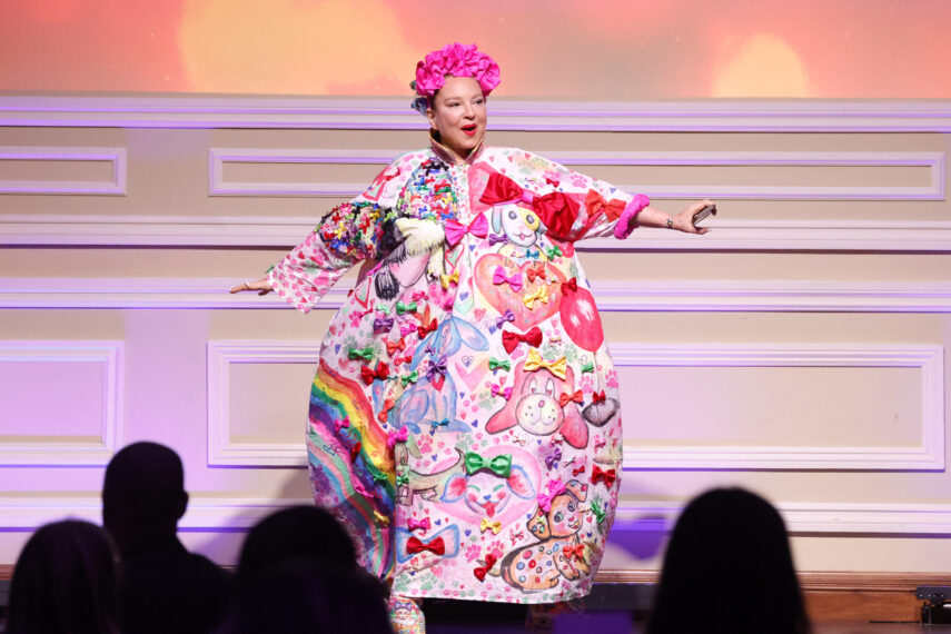 Sia Furler speaks onstage during the 5th Daytime Beauty Awards