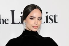 Sofia Carson attends Netflix's 'The Life List' New York premiere at The Plaza Hotel, Oak Room on March 25, 2025 in New York City.
