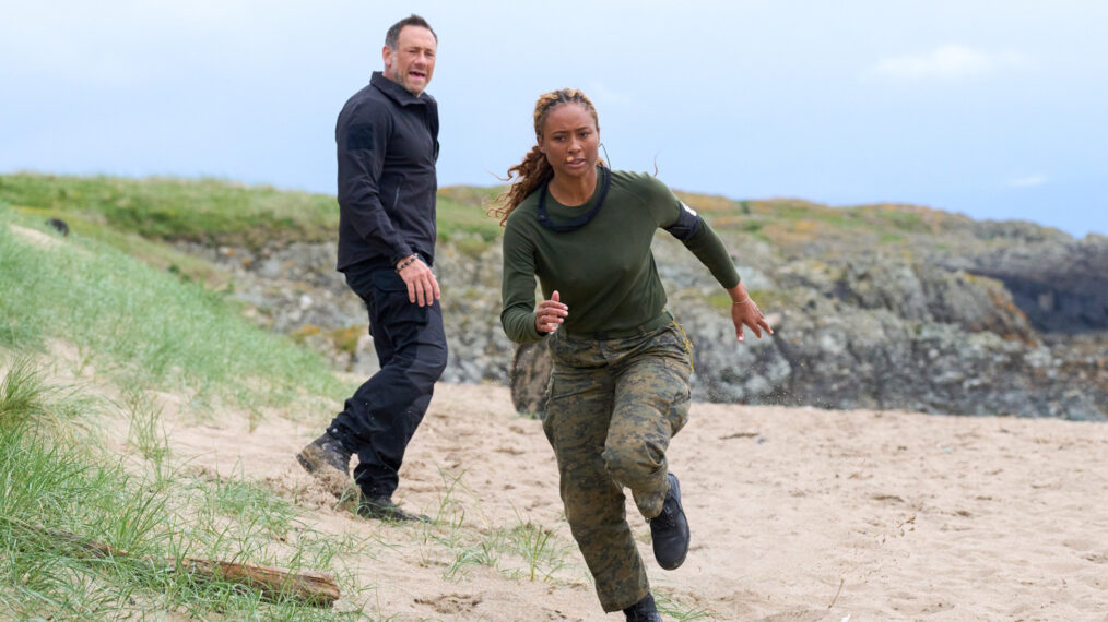 Jason Fox and Kayla Nicole in 'Special Forces: World's Toughest Test'