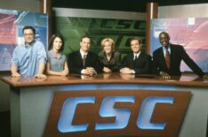 Joshua Malina, Sabrina Lloyd, Josh Charles, Felicity Huffman, Peter Krause, Robert Guillaume — 'Sports Night'