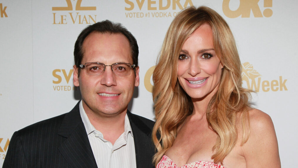 Russell and Taylor Armstrong at the OK! Magazine And BritWeek Oscars Party