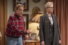 John Goodman and Jane Lynch in 'The Conners' Season 7 Episode 2 - 'Fame, Flying Fists, and Cold Feet