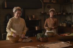 Kristine Nielsen and Taylor Richardson in 'The Gilded Age' - Season 3, Episode 1