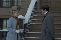 Louisa Jacobson and Harry Richardson in 'The Gilded Age' - Season 3, Episode 1