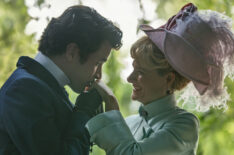 Harry Richardson and Louisa Jacobson in 'The Gilded Age' Season 3