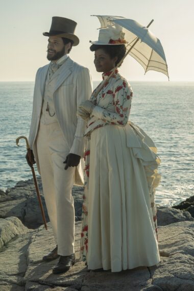 Jordan Donica and Denée Benton in 'The Gilded Age' Season 3