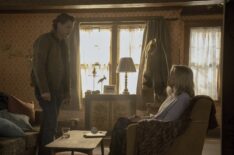 Pedro Pascal and Catherine O'Hara in 'The Last of Us' Season 2
