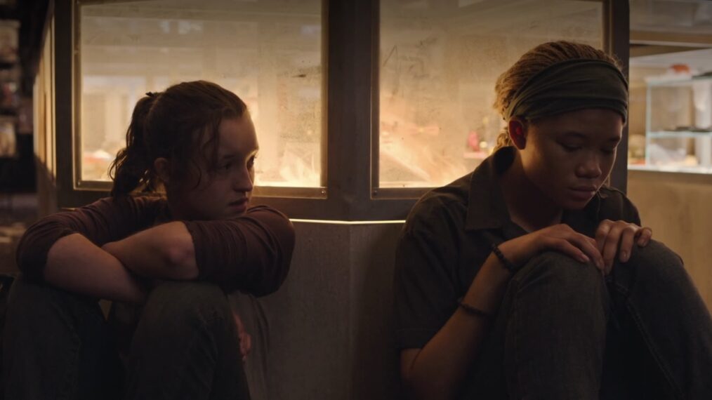 Joel and Riley in 'The Last of Us' Season 1 Episode 7 - 'Left Behind'